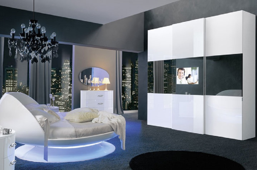 Anta LED, Camere da letto moderne